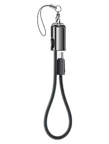 Yesido - Câble Data USB-C vers USB-C CA177 Porte Clé Charge Rapide 60W Noir