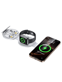 Yesido - Chargeur sans-fils 5-en-1 pour Smartphone et Apple Watch