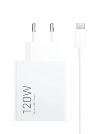 Xiaomi - Chargeur Secteur USB avec Câble USB-C Hypercharge Combo 120W