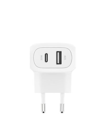 Belkin - Chargeur 42W (USB-A + USB-C)