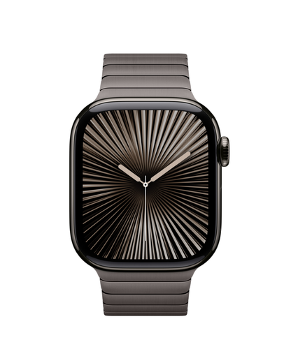 Clypeus - Bracelet à maillons ardoise - Apple Watch séries