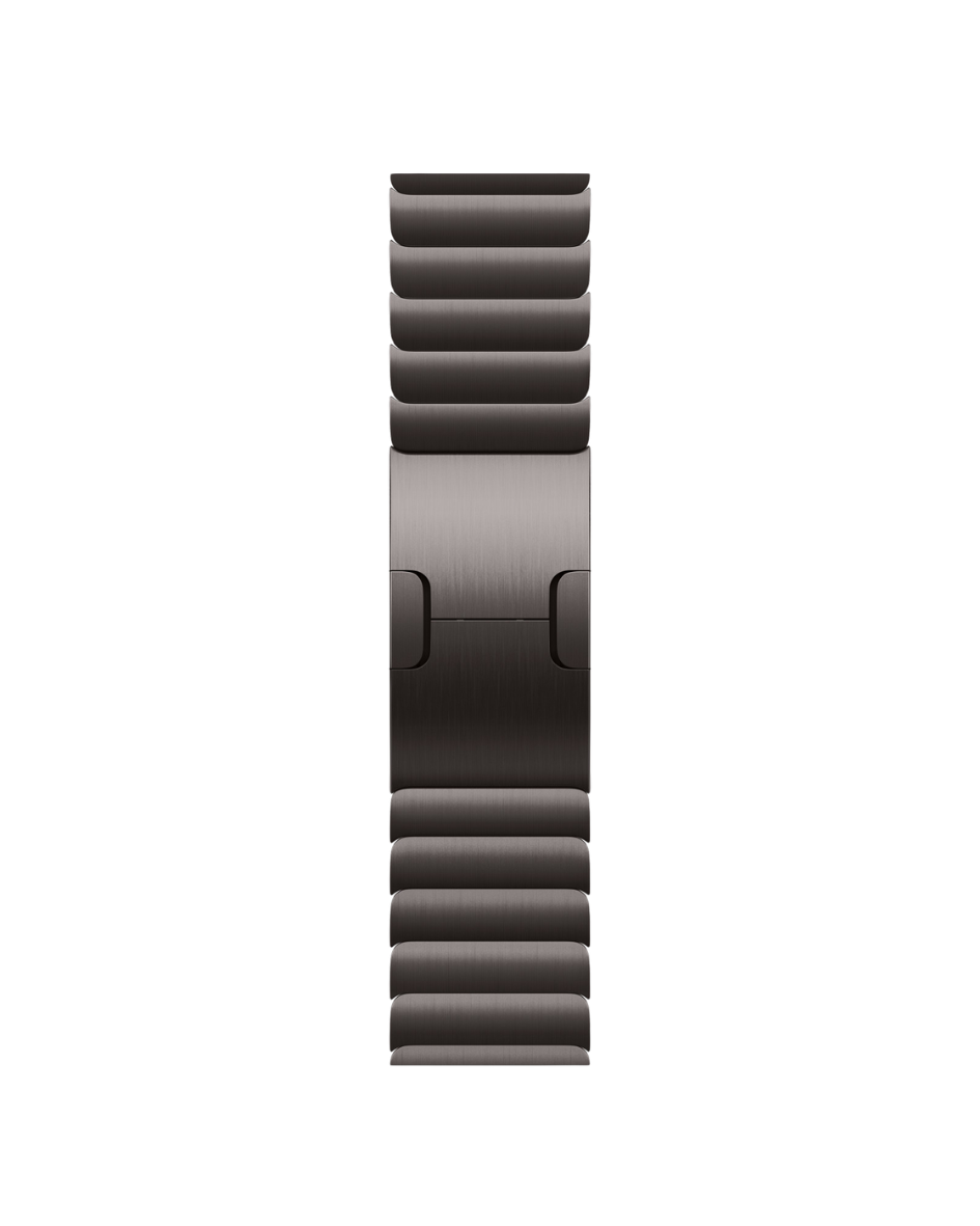 Clypeus - Bracelet à maillons ardoise - Apple Watch séries