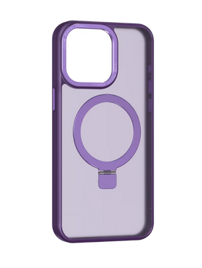 Coque Magsafe Avec Support Intégré Mauve - Clypeus - iPhone Series