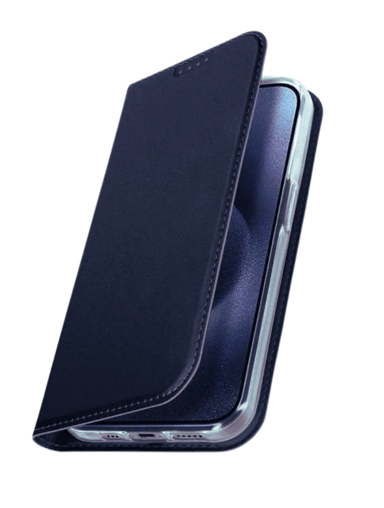 Dux Ducis - Coque Portefeuille Bleue Marine - Samsung Series