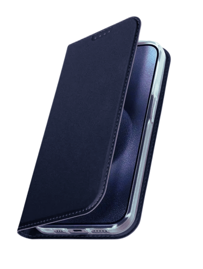Dux Ducis - Coque Portefeuille Bleue Marine - Samsung Series