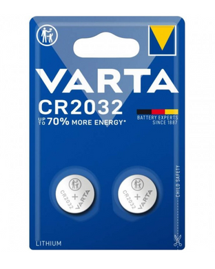 VARTA - Piles bouton CR2032