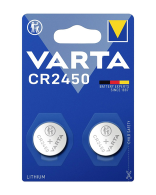 VARTA - Piles bouton CR2450