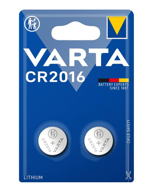 VARTA - Piles bouton CR2016