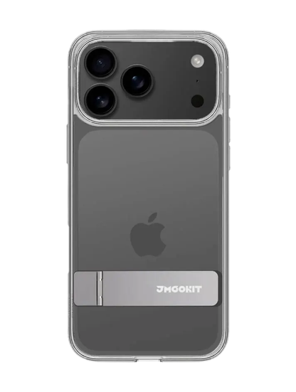 Jmookit - Coque en silicone avec Support Intégré - IPhone 16/17 Series