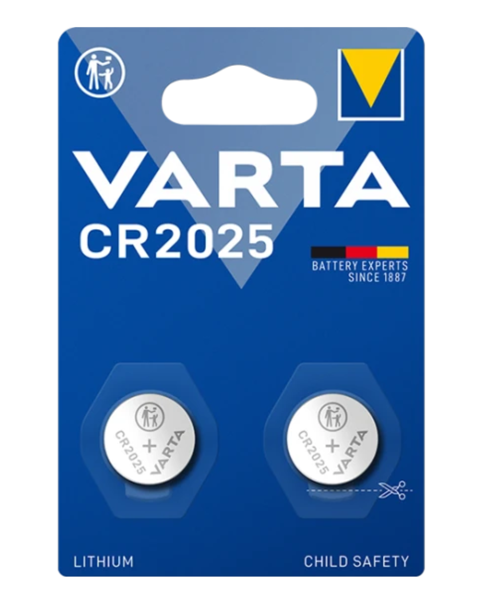 VARTA - Piles bouton CR2025