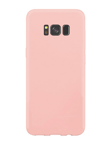 Clypeus - Coque Soft Silicone Rose Pale - Samsung S Series