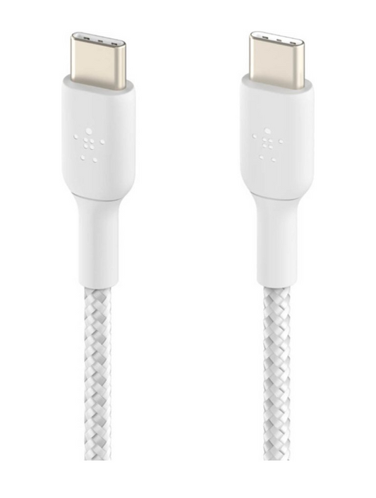 Belkin - Câble Tréssé USB-C to USB-C (1m)