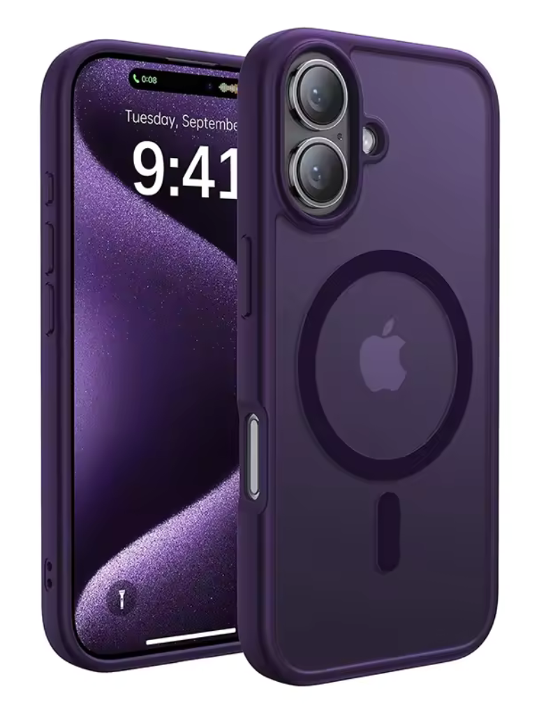 Clypeus - Coque Freedom Violet Aubergine - iPhone 16 Series