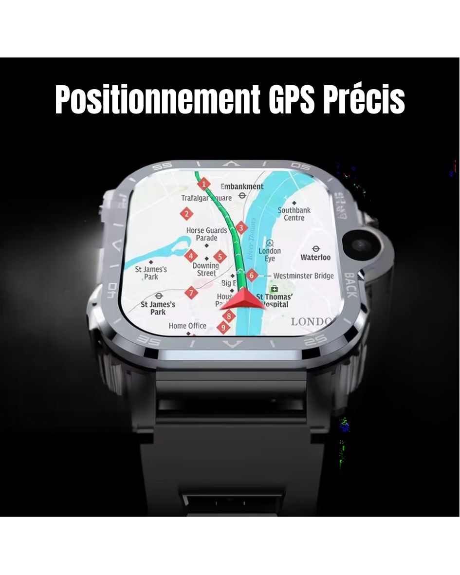 Clypeus - 4G Smart Watch – Montre connectée Pour Enfants avec Caméra Intégrée