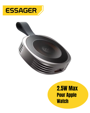 Essager - Chargeur magnétique portable pour Apple Watch