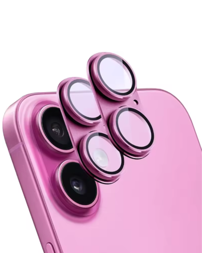 Protection Intégrale de Caméra en Acier Inoxydable  - Apple iPhone 16 Séries