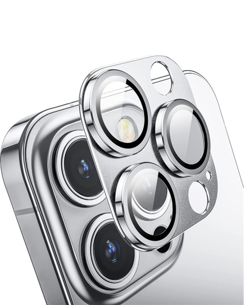 Protection Intégrale de Caméra en Acier Inoxydable  - Apple iPhone 14 Séries