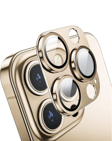 Protection Intégrale de Caméra en Acier Inoxydable  - Apple iPhone 15 Séries