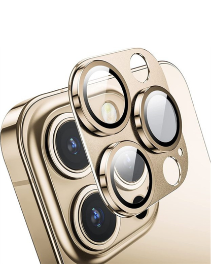 Protection Intégrale de Caméra en Acier Inoxydable  - Apple iPhone 15 Séries