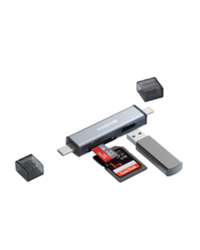 Xssive - Mini Hub 3 en 1  USB-A 2.0 / Lightning