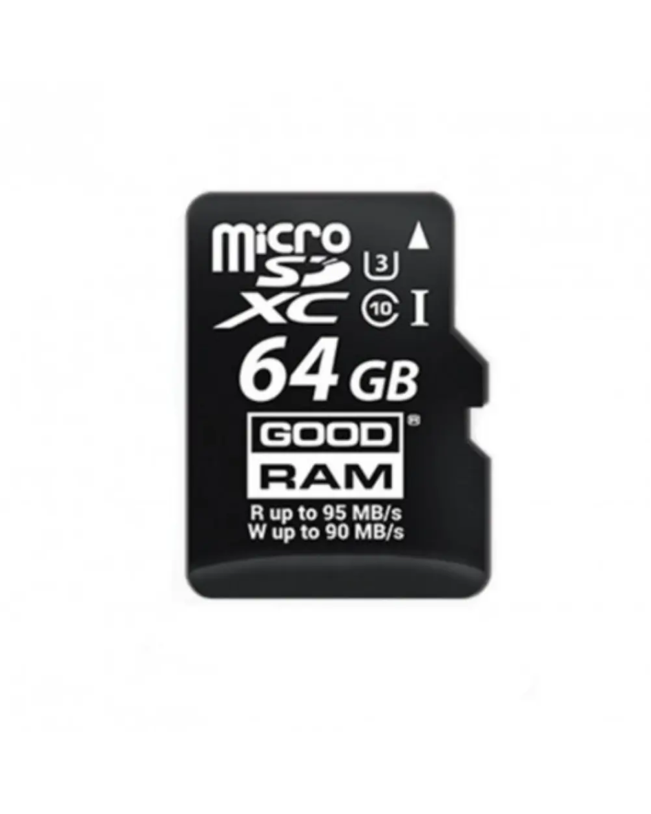 Goodram - Carte Mémoire Goodram microSDXC (64Go) Class 10 UHS-I