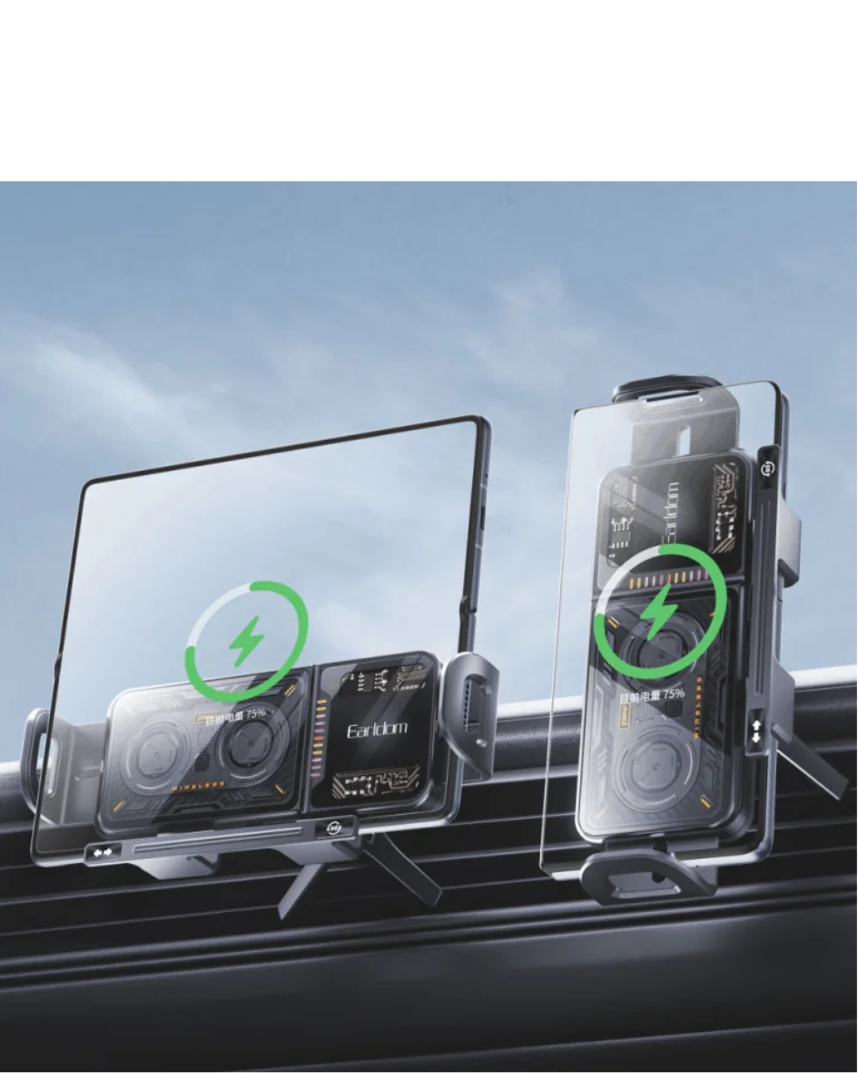 Earldom - Support rotatif 90° téléphone & tablette pour voiture