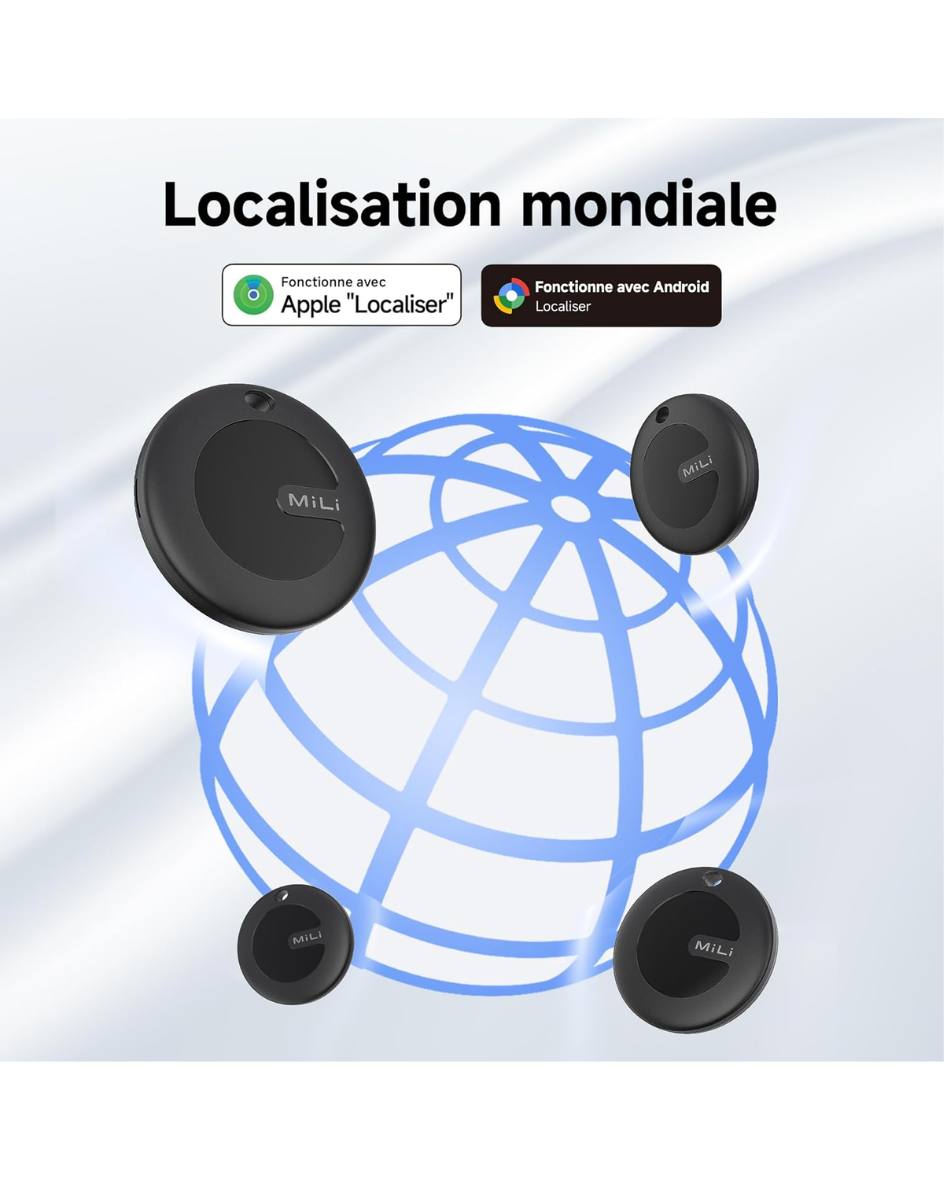 MiLi- iTag (Trackeur d'objet) (IOS & Android)