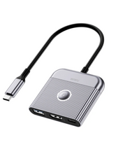 Charger l&#39;image dans la galerie, Wiwu - Hub de Voyage USB-C HDMI &amp; USB-C