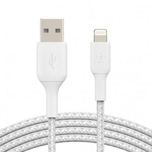 Belkin - Câble Tréssé USB to Lightning - 2m (Certifié MFI)