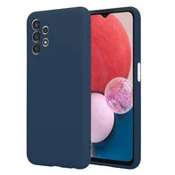 Coque en Silicone Doux Bleu Minuit - Samsung A Series