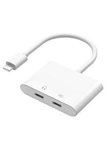 Wiwu - Adaptateur Double USB-C to Lightning