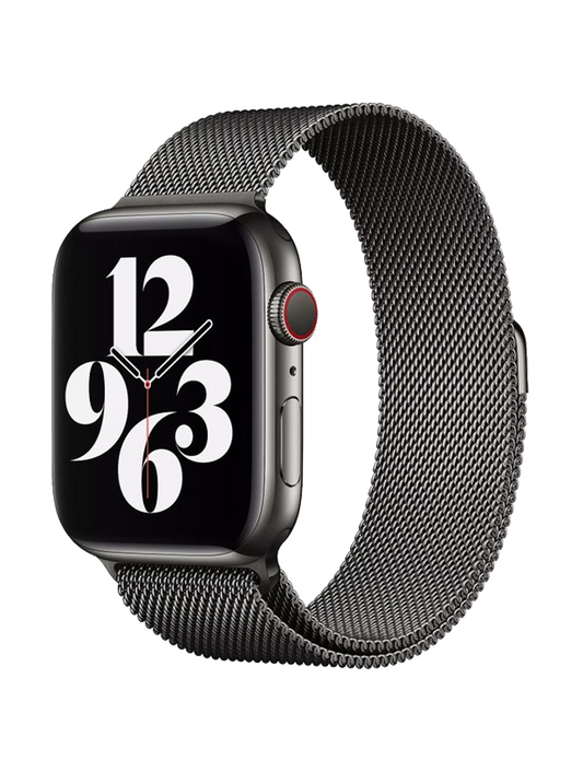 Wiwu - Bracelet Milanais pour Apple Watch - Noir