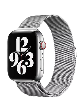 Wiwu - Bracelet Milanais pour Apple Watch - Silver