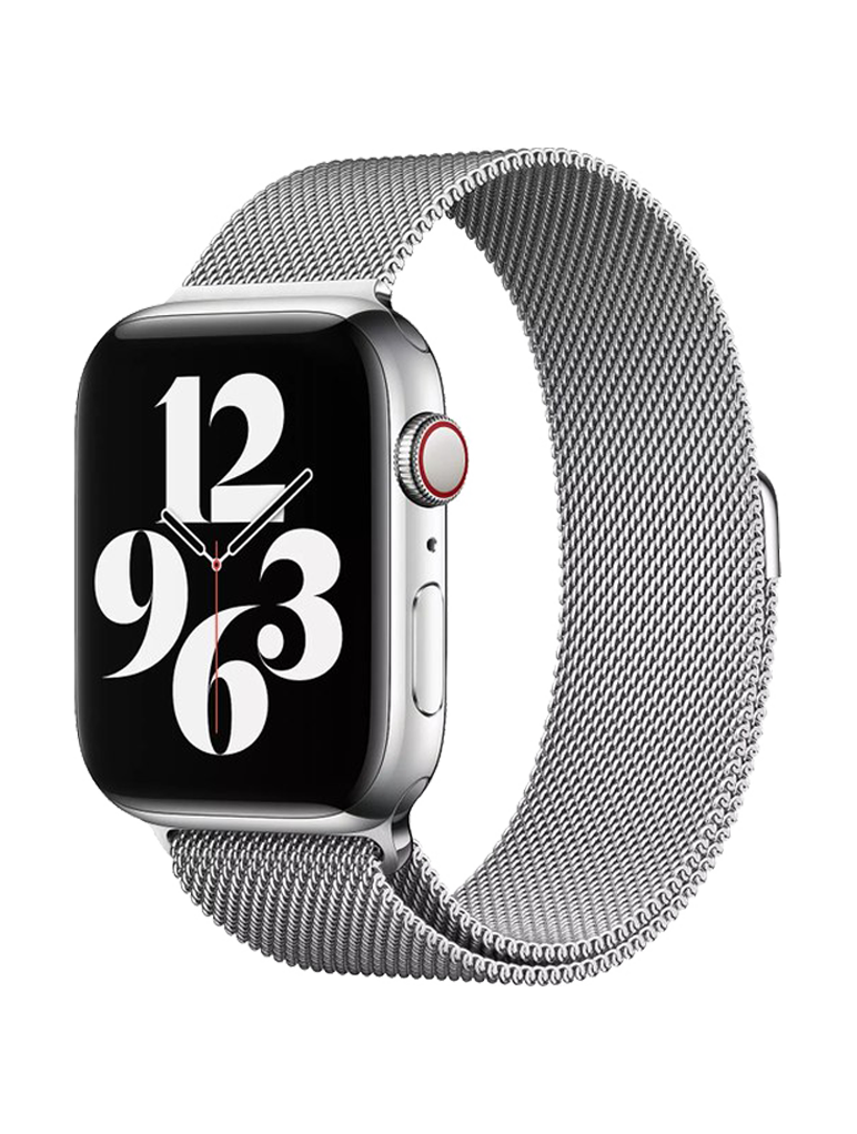 Wiwu - Bracelet Milanais pour Apple Watch - Silver